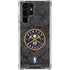 NBA Denver Nuggets Dark Rust Galaxy S23 Ultra Clear Case