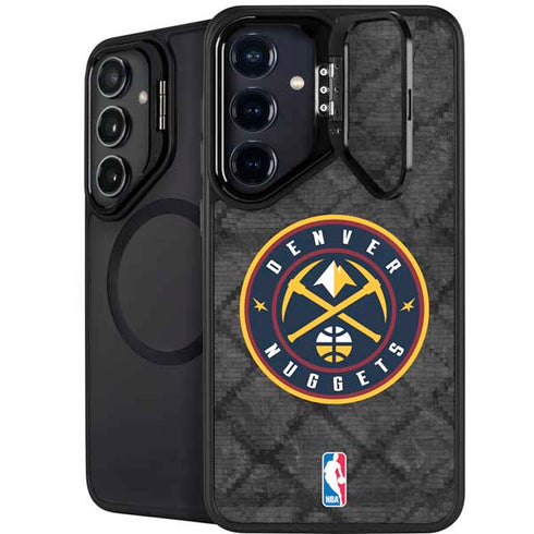 NBA Denver Nuggets Dark Rust Galaxy S24 Plus Kickstand Case