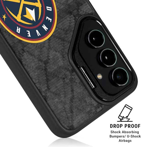 NBA Denver Nuggets Dark Rust Galaxy S24 Plus Kickstand Case