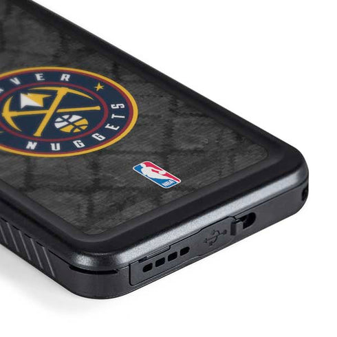 NBA Denver Nuggets Dark Rust Galaxy S24 Waterproof Case