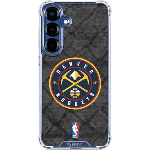 NBA Denver Nuggets Dark Rust Galaxy S25 Clear Case