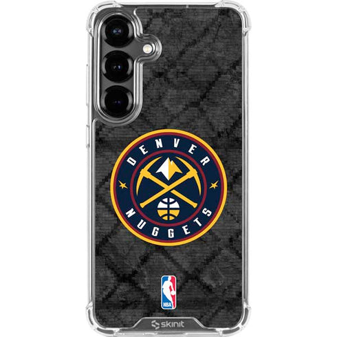 NBA Denver Nuggets Dark Rust Galaxy S26 Plus Clear Case