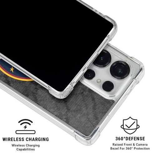 NBA Denver Nuggets Dark Rust Galaxy S26 Ultra Clear Case