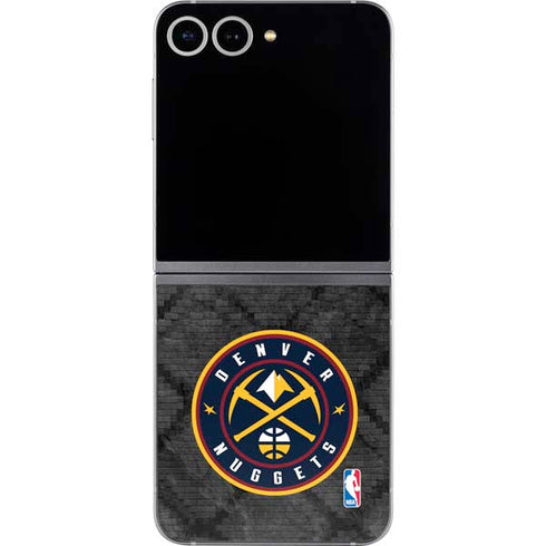 NBA Denver Nuggets Dark Rust Galaxy Z Flip6 Skin