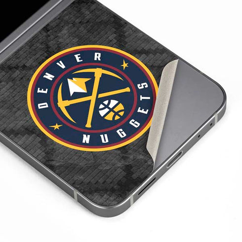 NBA Denver Nuggets Dark Rust Galaxy Z Flip6 Skin