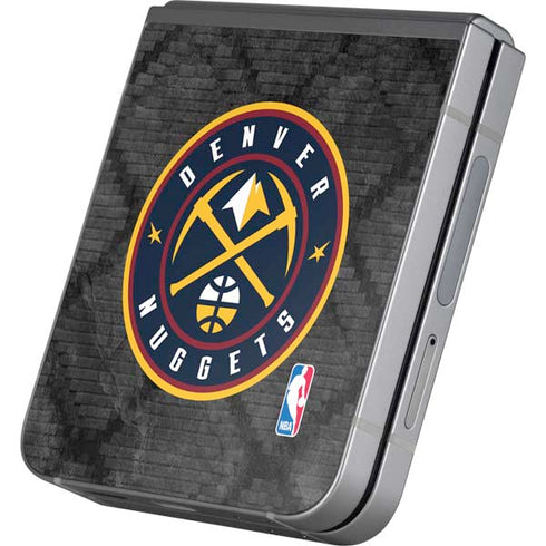 NBA Denver Nuggets Dark Rust Galaxy Z Flip6 Skin