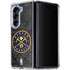 NBA Denver Nuggets Dark Rust Galaxy Z Fold5 5G Clear Case