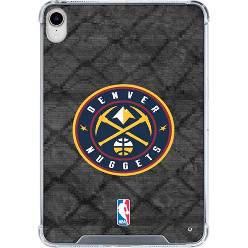 NBA Denver Nuggets Dark Rust iPad 11th Gen (2025) Clear Case