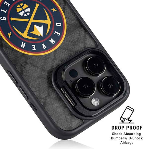 NBA Denver Nuggets Dark Rust iPhone 13 Pro Max Kickstand Case