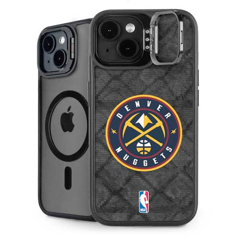 NBA Denver Nuggets Dark Rust iPhone 14 Plus Kickstand Case
