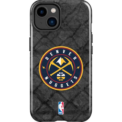 NBA Denver Nuggets Dark Rust iPhone 15 Impact Case