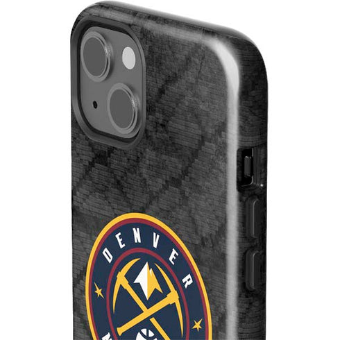 NBA Denver Nuggets Dark Rust iPhone 15 Impact Case