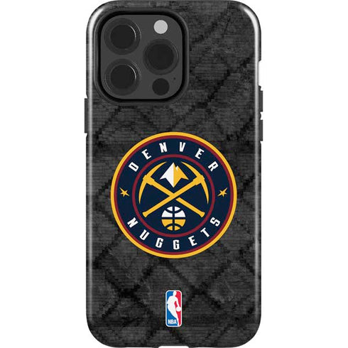 NBA Denver Nuggets Dark Rust iPhone 15 Pro Impact Case
