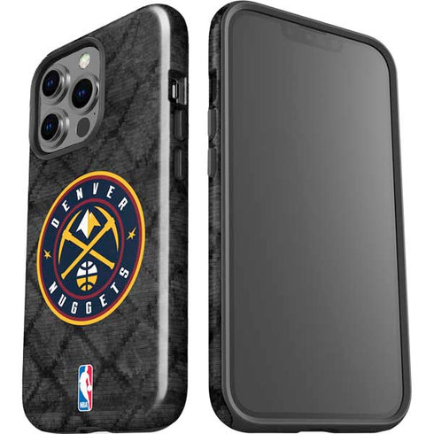 NBA Denver Nuggets Dark Rust iPhone 15 Pro Impact Case