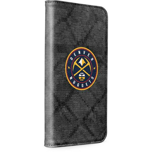 NBA Denver Nuggets Dark Rust iPhone 15 Pro Max Folio Case