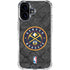 NBA Denver Nuggets Dark Rust iPhone 16 Clear Case