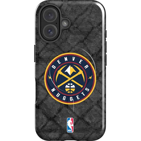 NBA Denver Nuggets Dark Rust iPhone 16 Magsafe Impact Case
