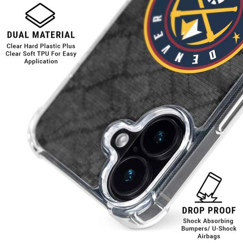 NBA Denver Nuggets Dark Rust iPhone 16 Plus MagSafe Case