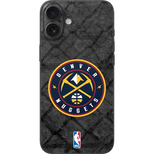NBA Denver Nuggets Dark Rust iPhone 16 Plus Skin
