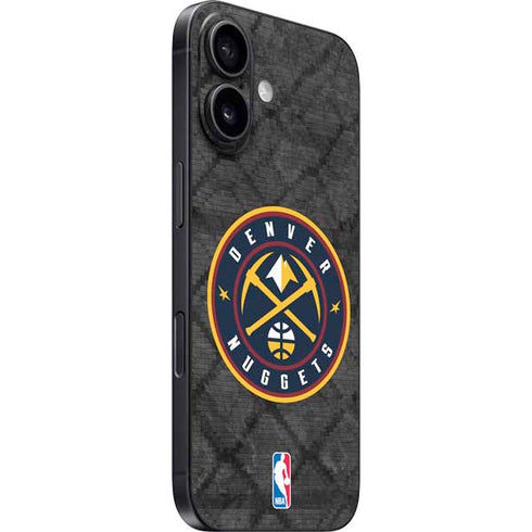 NBA Denver Nuggets Dark Rust iPhone 16 Plus Skin