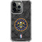 NBA Denver Nuggets Dark Rust iPhone 16 Pro Clear Case