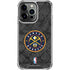 NBA Denver Nuggets Dark Rust iPhone 16 Pro Clear Case