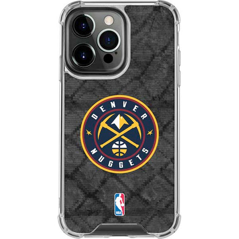 NBA Denver Nuggets Dark Rust iPhone 16 Pro Max Clear Case