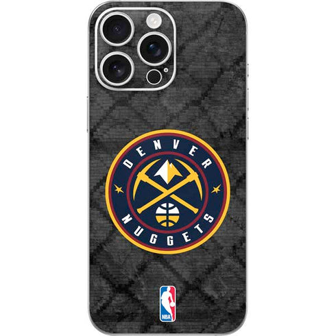 NBA Denver Nuggets Dark Rust iPhone 16 Pro Max Skin