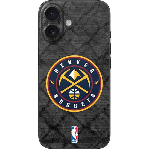 NBA Denver Nuggets Dark Rust iPhone 16 Skin