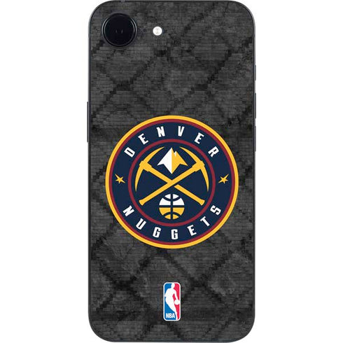 NBA Denver Nuggets Dark Rust iPhone 16e Skin