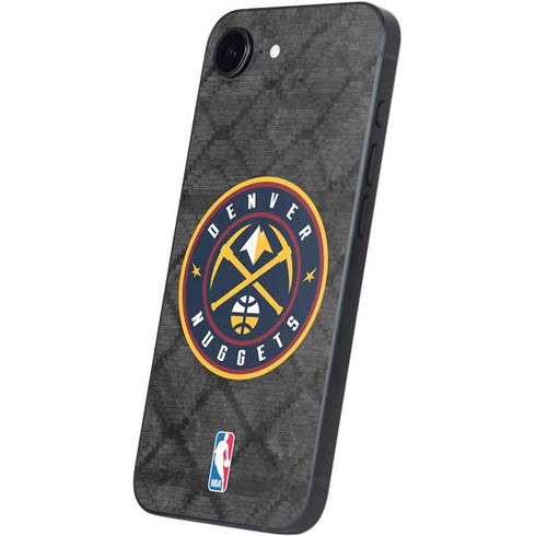 NBA Denver Nuggets Dark Rust iPhone 16e Skin