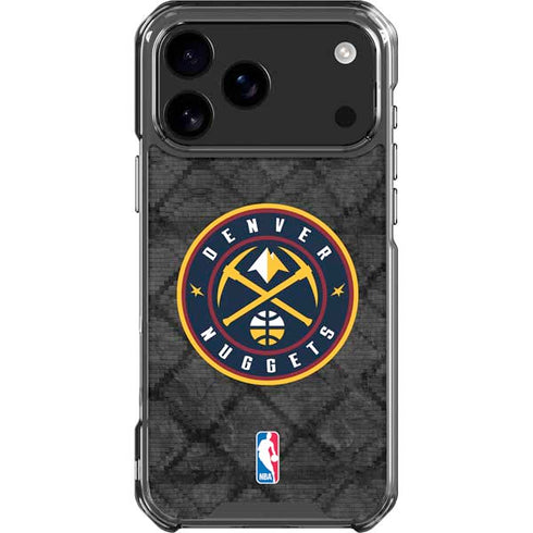 NBA Denver Nuggets Dark Rust iPhone 18 Pro Max Clear Case