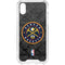NBA Denver Nuggets Dark Rust iPhone XS Clear Case