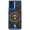 NBA Denver Nuggets Dark Rust Moto G 5G (2024) Clear Case
