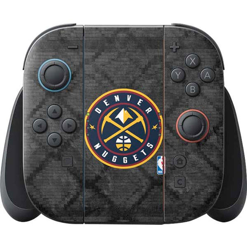 NBA Denver Nuggets Dark Rust Nintendo Skins