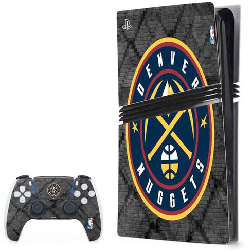 NBA Denver Nuggets Dark Rust PS5 Pro Bundle Skin