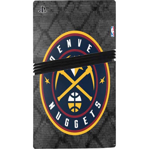 NBA Denver Nuggets Dark Rust PS5 Pro Console Skin