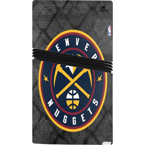 NBA Denver Nuggets Dark Rust PS5 Pro Console Skin