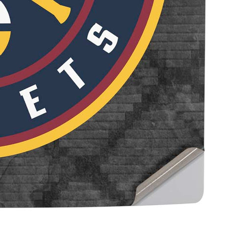 NBA Denver Nuggets Dark Rust PS5 Pro Disk Console Skin