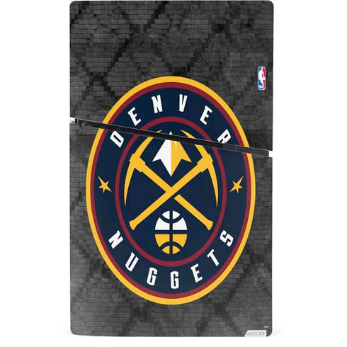 NBA Denver Nuggets Dark Rust PS5 Slim Digital Edition Console Skin