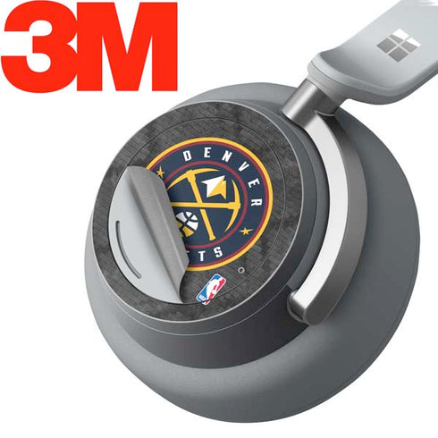NBA Denver Nuggets Dark Rust Surface Headphones Skin