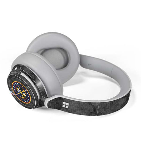 NBA Denver Nuggets Dark Rust Surface Headphones Skin