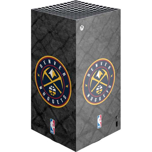 NBA Denver Nuggets Dark Rust XBox Series X Digital Edition Console Skin