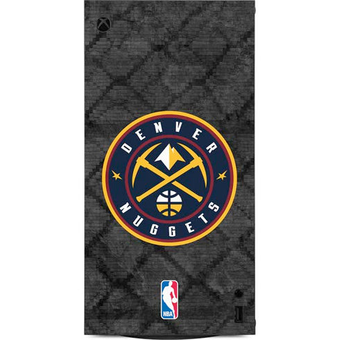 NBA Denver Nuggets Dark Rust XBox Series X Digital Edition Console Skin