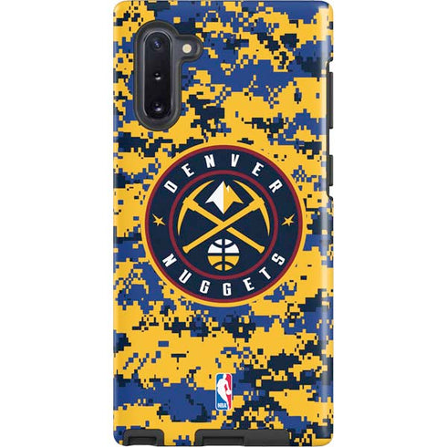 NBA Denver Nuggets Digi Camo Galaxy Cases