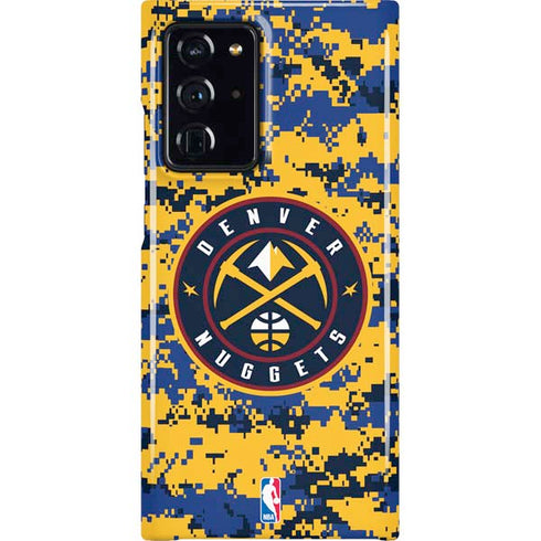 NBA Denver Nuggets Digi Camo Galaxy Cases