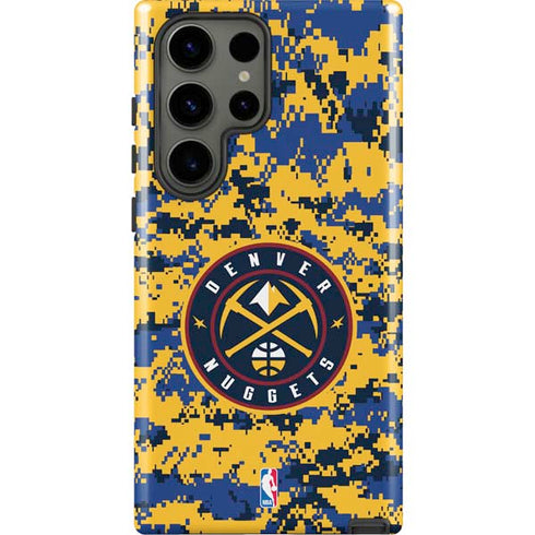 NBA Denver Nuggets Digi Camo Galaxy S23 Ultra Pro Case