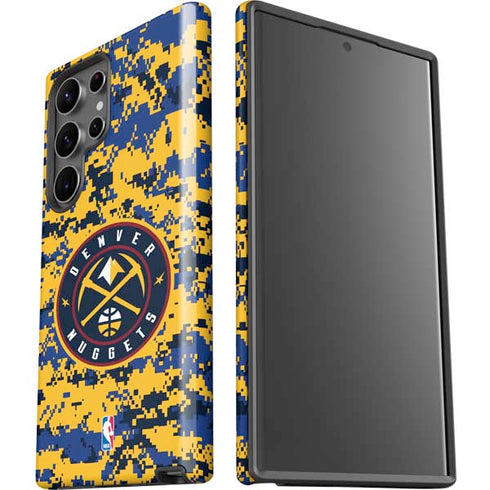 NBA Denver Nuggets Digi Camo Galaxy S23 Ultra Pro Case