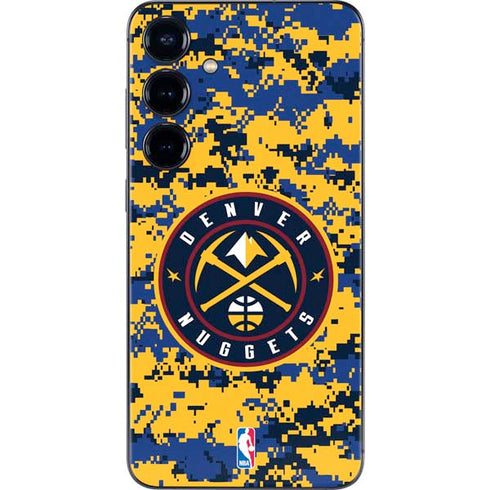 NBA Denver Nuggets Digi Camo Galaxy S25 Plus Skin