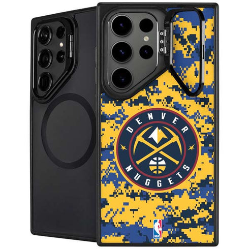NBA Denver Nuggets Digi Camo Galaxy S24 Ultra Kickstand Case
